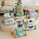 Liangcan baby walker trolley anti-overturning baby can sit on a multi-function walker 618 month old children 3-in-1 walker charging version green