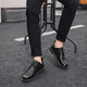 Lwok nuevo producto zapatos de cuero casual para hombres de moda de moda