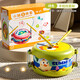 
Percussion instrument baby rattle drum beater drum beat baby kindergarten early education rattle drum waist drum rattle toy boy baby style - puzzle [double-sided drum] can be stored June 1st Children's Day early education rattle gift box