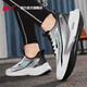 Krieger offizielle Turnschuhe Herrenschuhe Sommer atmungsaktiv dünner Vater lässige Schuhe der Herren weicher alleiniger Mesh Schuhe Running Schuhe Herrengrau Rennserie 42