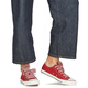 Converse Women's Shoes Sports Canvas Shoes Teen Lace-up Low Top Breathable Balloon Shoes Red Spring and Summer 2025 New A13662C Red 41