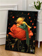 Vinoa Little Prince und Rose Digital Oil Painting DIY Füllung handgefüllter Malvorlagen Dekompression Acrylölmalerei J4877 Little Prince [klassischer regulärer Stil] DIY Set + Premium L-förmiges Rahmen [drei Farben optional 3