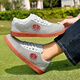 Zapatos especiales para juegos de pelota de puertas, zapatillas de deporte de puertas genuinas cuero sin deslizamiento de verano hombres y mujeres transpirables bolas de puertas de borde recto, estilo de malla de seda de hielo blanco [5266] 39
