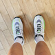 Adidas Xenoburst masculin et vert polyvalent décontracté non glissant, à usurer, coussin et respirant chaussures de basket-ball à haut niveau KK3527 blanc et vert 41 (255 mm)