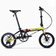 DAHON K3plus mini 349 wheel set 16-inch folding bicycle kaa693 folding car k3plus mini 349 wheel set black gold 18-inch