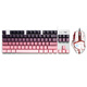 Logitech G502 Hero Master Wired Gired Mouse Gaming Mouse куриная курица, ест мыши K835 Механическая клавиатура TTC Оси Механическая клавишная макропрограммирование игровой набор мыши K835 Красная ось + дневная и ночная розовая клавиша ++ G502 + наклейки + Pad Mouse Pad Pad Pad.
