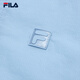 Fila Damens gewebte Jacke Yang mi gleicher Stil 2025 Herbst Neue Mode lässig Lose Sonnenschutz Kapuze mit Hanging Blue-lb M 165/84a/m
