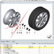 Angepasst an BMW Mini Mini 12357 Serie X1X3X4X5X7Z4 Ordinary Tire Schrauben Hubschraubenschrauben M12*1.5 Schwarze Marke