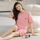 2025 new pajamas for women in summer pure cotton shorts shorts cute casual summer ladies home clothes YDY-9854 M (recommended 80-100Jin [Jin equals 0.5 kg])