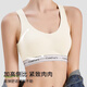Shercehman Sports Rear for Women en forma de mujeres en forma de I y anti-fitness con traje de yoga de yoga que muestran pechos pequeños sin sujetador de marcas