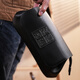 Master Lu Totem Herren Kupplung Leder Multifunktion Münze Brieftasche Großkapazität Mobile Handy Casual Business Hand Grab Tasche Big Black 27*8*12