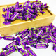 Shifangyi Russian Purple Candy Original Imported Snacks Chocolate Candy KDV Purple Candy Chinese New Year Candy Purple Candy 500g (about 70 pieces)