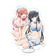 Meine Jugend -Liebesgeschichte ist in der Tat ein Problem Yukinoshita Yukino Binärer Acrylstudent Stand Card Ornament Mein Jugendgeschichte Stil 677