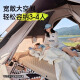 
Camel tent outdoor camping thickened fully automatic sun protection camping equipment supplies double-person quick opening tent B3LYTC689 [Silver] Army green + moisture-proof mat