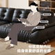 ddc意式极简真皮沙发头层牛皮沙发直排2.4M 9224y-24