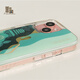 魔赞经典系列 iPhone 15 iPhone 手机壳 手机壳 青绿-流沙苹果手机壳