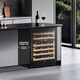 VINGARDE wine cabinet constant temperature wine cabinet embedded seamless hidden installation household constant temperature moisturizing wine tea refrigerator compressor cooling air-cooled frost-free YC-150SZFF embedded red wine cabinet frequency conversion YC-159 dual temperature 150L