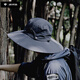 Tactical Bird (oversized brim) large head circumference sun hat men's summer outdoor sunshade fisherman hat fishing sun hat