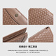 Charlie / Kelli Marque Luxury Luxury CK portefeuille Men pour hommes Polka Classic Wallet Coin Wallet Carte Bag Gift For Boyfriend Brown [Cadeau pratique pour la Saint-Valentin chinois]