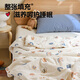MUJI Class A cartoon pure cotton double layer gauze summer cool quilt, pure cotton thin air conditioner quilt cover 120*150cm