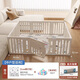 Beityos grimpant pad baby gibier clôture 0-6 mois-1 ans bébé intérieur de sécurité gardien de sécurité pour enfants 1,5 * 1,8 m [combinaison A] taille moyenne