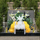 Tomb Sweeping Flowers Tomb Sweeping Day Flower Basket Tomb Sweeping Flowers Sacrifice Simulated Flower Supplies Bouquets Tomb Sweeping Martyrs Cemetery Sacrifice Sweeping White + Yellow Chrysanthemum Monument Flowers with Suction Cups (Surprise Price