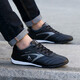 Naike Paul high luxury men's shoes breathable casual shoes men's running sports shoes men's travel shoes wear-resistant shoes men's non-slip shoes men's black A695 single layer 38