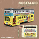 Wuji compatible LEGO Nouveau bloc de construction rétro Hong Kong Bus à double étage