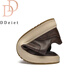 DDeiet brand men's shoes 2026 new style comfortable thick sole increased casual leather shoes men's sports versatile genuine leather sneakers for men brown brand men's shoes 41 (255mm) leather shoe size
