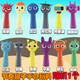 Zhiyou Rhythm Box Figur Spielzeug Höllenmodus Game Gressimm Reedy Mutation Model Doll Ornamente Peripherieale 12 Rhythmus [4 Generationen]