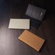 Hanatora Huahu Bolsa de billetera larga japonesa Bolsa de cuero de cuero genuino Hombres y mujeres NUEVOS GRAN CAPLACIÓN GRANDE GRIS