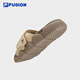 
FILA FUSION Fila Fashion Brand Men's Shoes Chinese Valentine's Gift Gift for Boyfriend Trendy Slippers 2023 Summer Beach Shoes Sandals Warm Sandals/Benbu Brown-GG 39