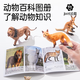Знание садовые животные модели игрушки Детские 3-6 лет зоопарк и девочка подарки на день рождения набор 36 частей