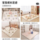 Babykriechmatte Baby Kriechmatte EPE ungiftiges Formaldehyd-freies doppelseitiges Wohnzimmer für Kinder im Wohnzimmer für Kinder und coole 1,5 cm [dicke 1,5 cm]