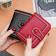 Calculat/Keen Card Bag Damen Exquisites Zertifikat Aufbewahrung Tasche Echtes weiches Leder High-End-Brieftasche integrierter Mode und dünner Trend charmant rot