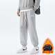 Gtyuwvg400g Super Soft plus Samtsporthosen für Männer 2024 Herbst- und Winter-Gelegenheits-Sporthosen für Männer Hongkong im Stil von 683 Light Grey Plus Velvet L.