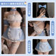纯欲女仆2025新款性感制服床上羞耻约会战袍激情 2件装女仆套装+袜+7371玫瑰金睡 均码