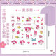 Transparent stickers mobile phone accessories high-value cartoon Kulomi Yugui dog suitable for mobile phone laptop tablet waterproof decorative self-adhesive stickers Random 2 pictures
