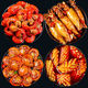 Canned seafood casual snacks, delicious meal replacement snacks, ready-to-eat, canned snacks, canned snacks, instant snacks to satisfy your hunger, full box, spicy hairtail fish 1 can