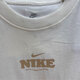 Camiseta de manga corta Nike (Nike) Camiseta de verano de manga corta Moda Fashion Fashion Withel Bird Camiseta Halm-Sleved Top Casual HF6180-133 M White L
