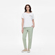 AIGLE Ai Gao Short Sleeve T-shirt Spring and Summer Classic Top Outdoor Casual Fashion Simple Round Neck Pullover Pure Cotton Women Super Bright White AV754 XL (175/96A)