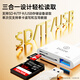 
Biyaz Apple otg adapter card reader Lightning to SD/TF card/memory card USB external USB disk mouse card reader three-in-one converter OTG adapter