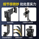 Coudy2025 Follolateur de cardan Artefact Intelligent Face Suid Stick Stick Tripod 360 degrés Rotation entièrement automatique Multi-fonction intégrée Mobile Phone Phone Broadcast Broaddoor Outdoor 1,8 mètre Support de cardan + Fill Light + Bluetooth Remote Control + Sac de rangement Sac de rangement 1,8 mètre