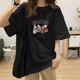 T-shirt intelligent à manches courtes pour les femmes 2025 Summer Korean Style Loose Slim chic Hong Kong Style Design Top Ins Trendy 679 # White L