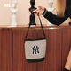 MLB girls bag bucket bag casual outdoor girlfriend crossbody bag large capacity 3ABMS072N-50BKS