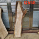 Natural Whole Wood Natural Edge Camphor Holz altes Material Massivholzblatt Original ökologischer Tee Arbeitsplatte Holzbrett Custom Holz Q1099 Länge 164 Breite 13-26 Dicke 4 polierte Entbindung