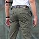 
JEEP SPIRIT work pants for men loose straight spring and summer thin outdoor multi-pocket spring and autumn casual pants 2025 blue (9923# thick style) 40 waist circumference 3 feet 08