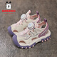 BOBDOG girls sandals 2025 new summer medium and large children's soft sole non-slip toe children's shoes girls outer wear sports shoes MQ223 pink 27 inner length 167mm