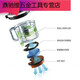Shantou Lincun is suitable for vacuum cleaner accessories T61T63T65T3519T6S sponge sea par air inlet filter element filter element component filter + sponge