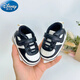 Disney 25 Frühlings- und Herbst neues Baby weicher Sohle nicht rutschernde atmungsaktive Kleinkindschuhe 0-1-Jährige Männer und Frauen Neugeborene Schuhe kleine weiße Schuhe weiß 11 innere Länge (0-6 Monate empfohlen)